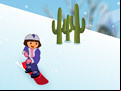 Juego Dora Snow skates