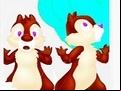Juego Minnie with Chip and Dale