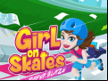 Juego Girl on Skates Paper Blaze