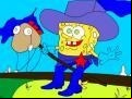 Juego Cowboy Spongebob Coloring