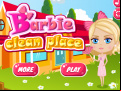 Juego Barbie Clean Place