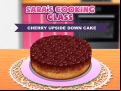 Juego Sara’s Cooking Class: Cherry Upside Down Cake