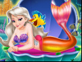 Juego Elsa Mermaid Dress Up