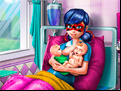 Juego Dotted Girl Twins Birth