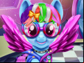 Juego Rainbow pony real haircuts