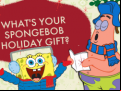 Juego What's your spongebob holiday gift?