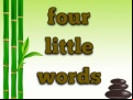 Juego Four Little Words