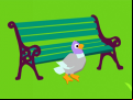 Juego 123 Sesame Street: Bert's Pigeon Path