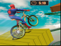 Juego Superhero BMX Space Rider