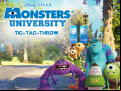 Juego Monsters University Tic-Tac-Throw