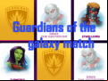Juego Guardians of the galaxy match