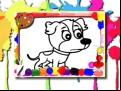 Juego Dogs Coloring Book