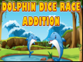 Juego Dolphin Dice Race Addition
