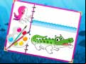 Juego Sea Creatures Coloring Book
