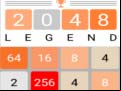 Juego 2048 Legend