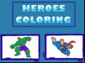 Juego Heroes Coloring 