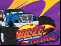 Juego Baze and the monster machines Coloring Book
