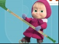 Juego Masha and the Bear Hockey