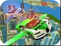 Juego Flying Police Car Simulator