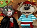 Juego Talking Tom And Angela Halloween Party
