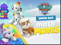 Juego PAW Patrol Snow Day Math Moves 
