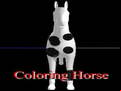 Juego Coloring horse