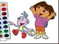 Juego Dora The Explorer Coloring Book