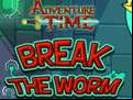 Juego Adventure Time Break the Worm