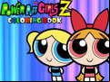 Juego Powerpuff Girls Z Coloring book