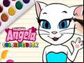 Juego Talking Angela Coloring Book