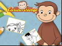 Juego Curious George Coloring Book