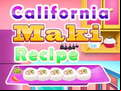 Juego California Maki Recipe