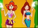 Juego Bloom and Flora Dress Up
