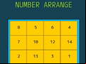 Juego Number Arrange