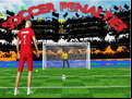 Juego Football soccer penalties