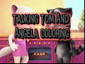 Juego Talking Tom and Angela Coloring