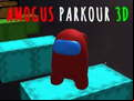 Juego Amog Us parkour 3D