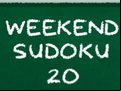 Juego Weekend Sudoku 20