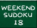 Juego Weekend Sudoku 18