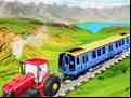 Juego Chained tractor towing train