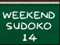 Juego Weekend Sudoku 14