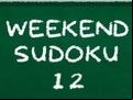 Juego Weekend Sudoku 12