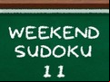 Juego Weekend Sudoku 11