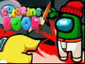 Juego Coloring book: Among Us