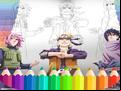 Juego Naruto Shippuden Coloring Book 