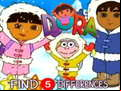 Juego Dora Find 5 Differences