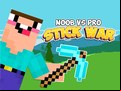 Juego Noob vs Pro Stick War