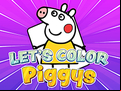 Juego Let's Color Piggys