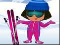 Juego Dora Ski Dress up 