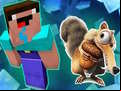 Juego Noob Parkour: Snow Age